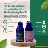 Hair Growth And Blood Circulation Navel Oil & Skin Brightening Navel Oil